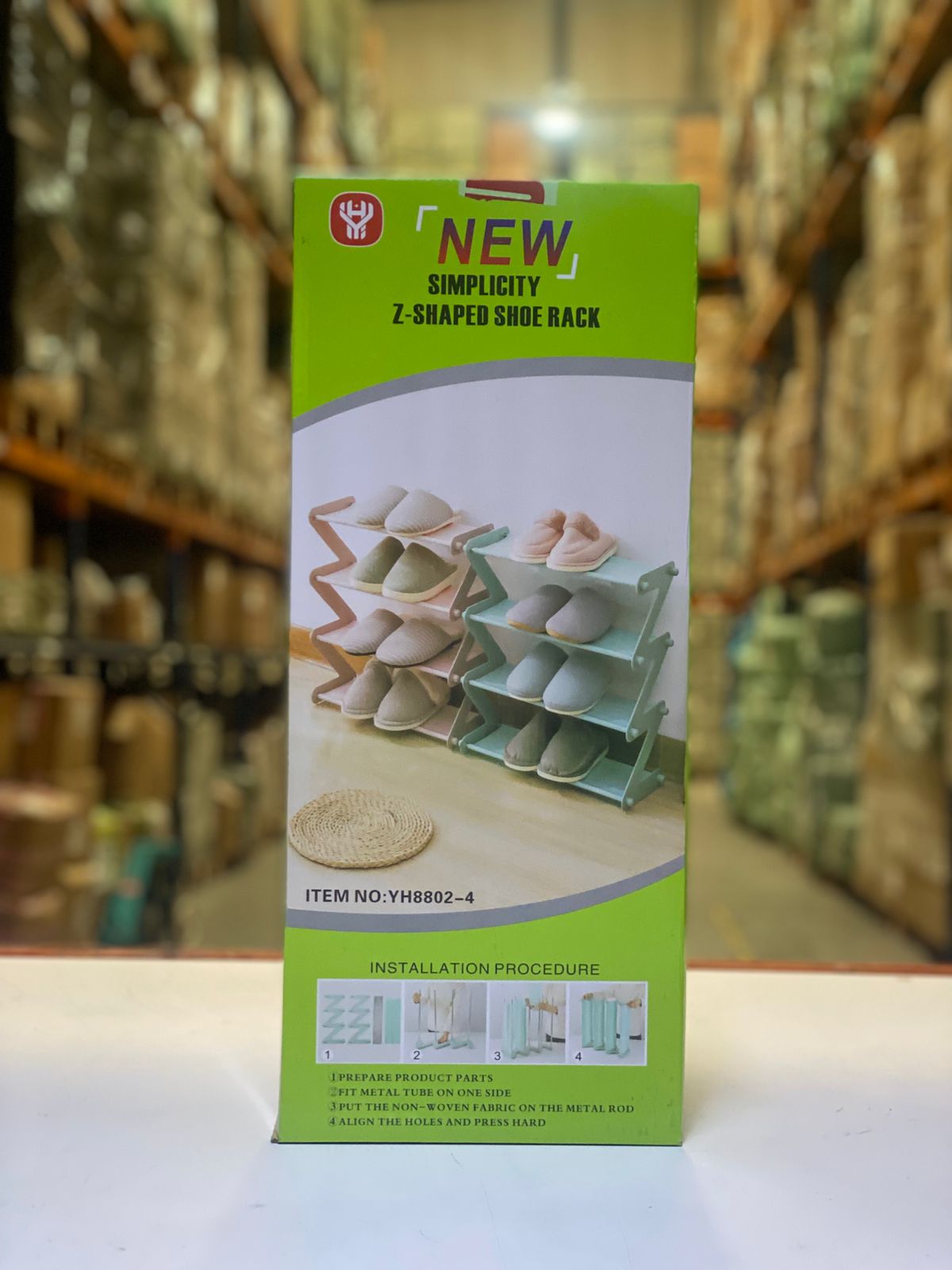 SOPORTE DE ZAPATOS 4 NIVELES